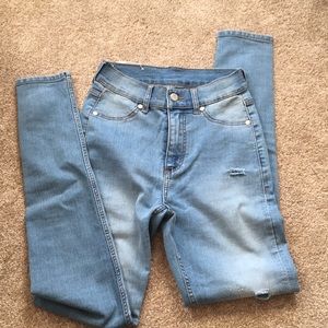 ***Never Worn*** super skinny high rise jeans